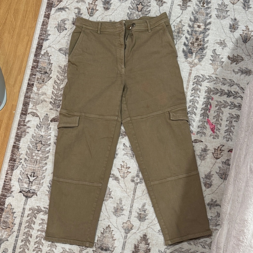 Aritzia Women's Brown Cargo Pants Wilfred Free